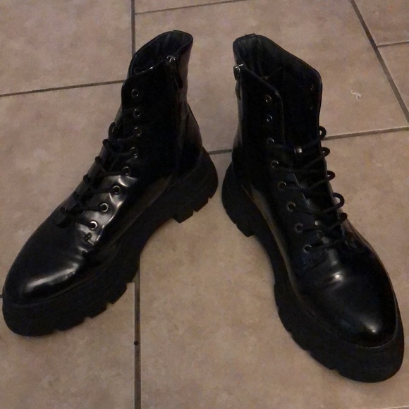 Black ankle boots - Picture 4 of 4